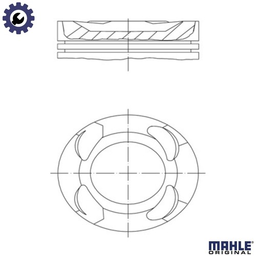 Piston 081 00126 000 - 081,