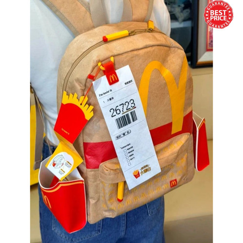 French fries inspired backpack - fries,
