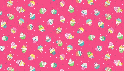 Daydream scattered cupcakes - scattered, on