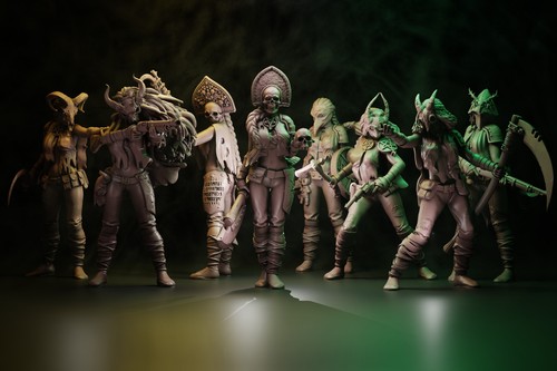Coven the black woods - coven, of