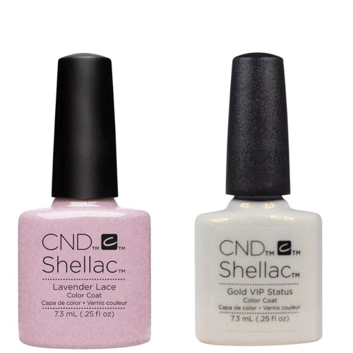 Cnd shellac nail gel polish - gel,