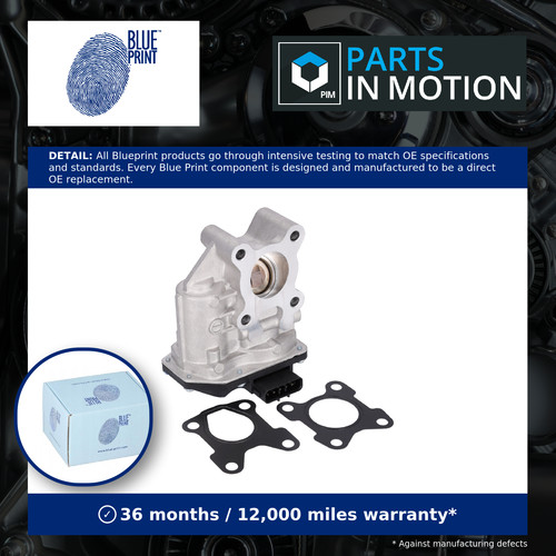 Egr valve adn17233 - blue, print