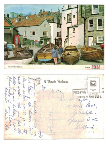Postcard robin hood - postcard, hood's
