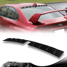 Glossy Black Shark Fin Rear