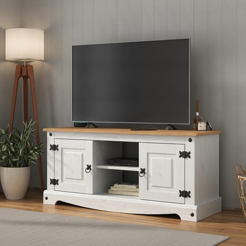 Corona white stand - tv, flat