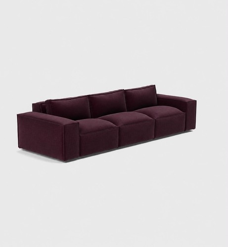 Seater cloud sofa plum - 3,