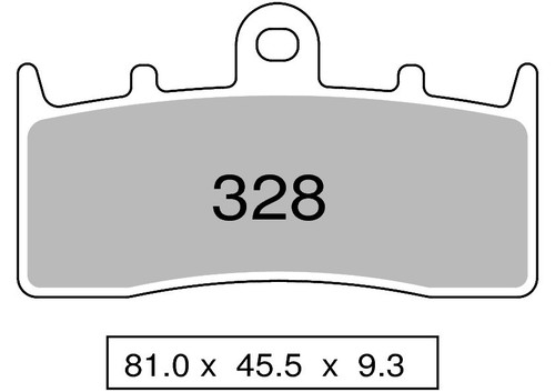 Sinter front brake - , pads