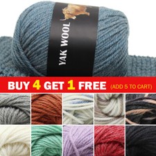 100g Soft Wool Yarn 3 Ply DIY Hand Knitting Crochet Sweater Scarf Yarns Thread