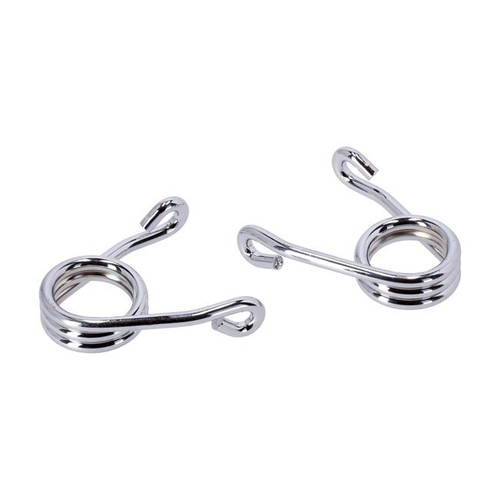 Chrome inch springs - chrome, 3"
