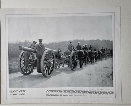 1915 ww1 print text - print, heavy
