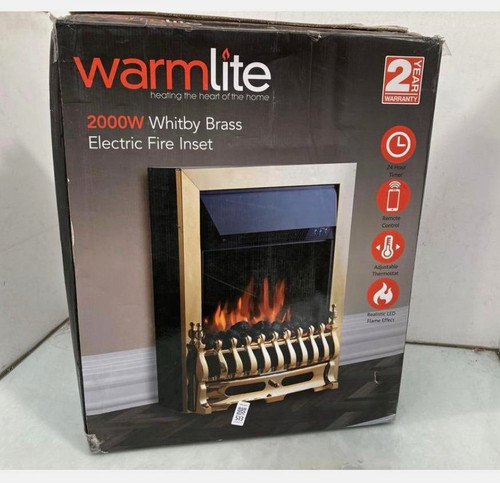 Warmlite whitby brass 2000w - warmlite,