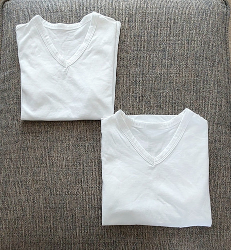 Set white v neck - set, v-neck