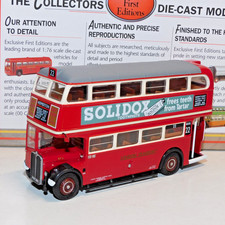 EFE AEC 2RT2 BUS LONDON TRANSPORT WARTIME ROUTE 22 HOMERTON 1/76 34001