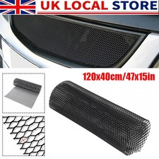 Universal Honeycomb Black Plastic vent car tuning racing Grill Mesh 40x120cm