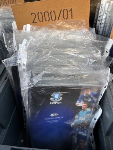 Everton home programmes - home,