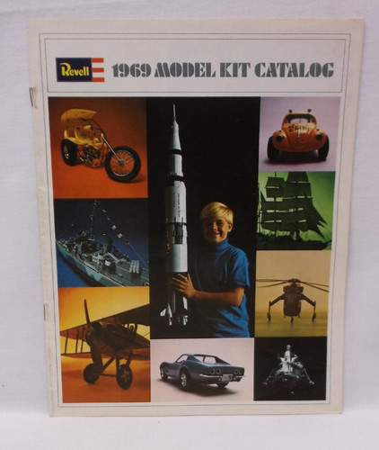Revell 1969 model kit catalog - kit,