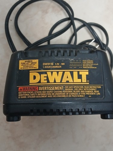 Dewalt dw9116 6v - 7.2v, 9.6v