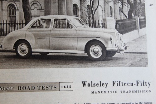 Original autocar 1957 - original, mag