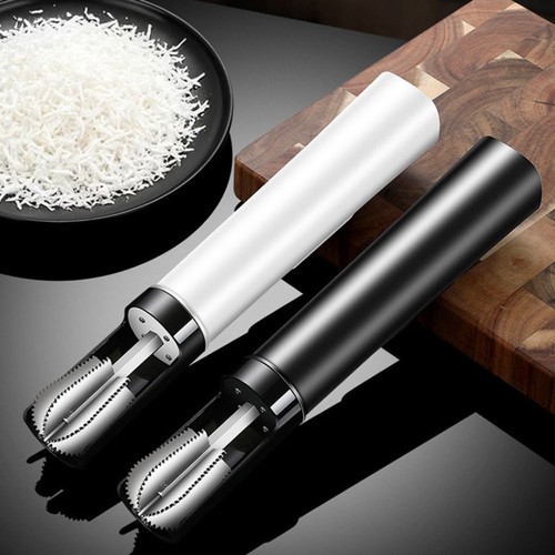Anti splash coconut scraper - anti-splash,
