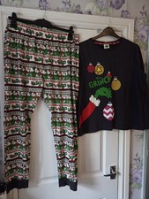 Size 16 The Grinch Pyjamas