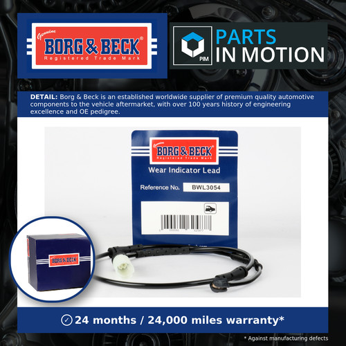 Brake pad wear - pad, indicator