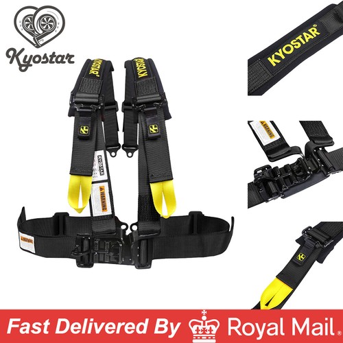 Black universal seat belt - black,