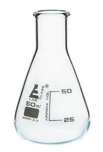 50ml conical flask erlenmeyer - flask,