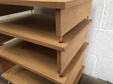Oak Hi Fi Rack Stand Various Sizes