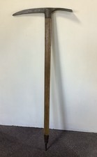 Antique Collectable Mountaineering Ice Pick Walking Stick - 33” Length