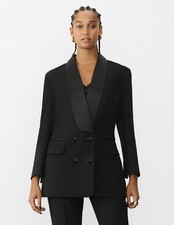 GSTQ Women's Satin Tuxedo