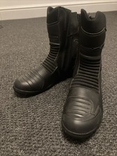 Motorcycle safety Boots New Waterproof Made In Italy Size 43 EU, UK 8-9