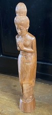 Large Vintage Teak Wood
