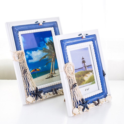1pc nautical photo frame - nautical,