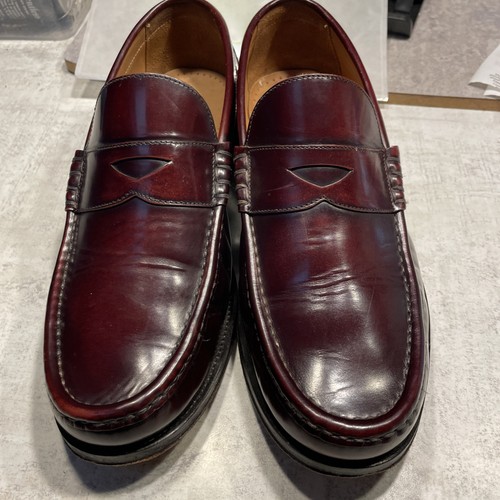 Loake kingston loafers - kingston, oxblood