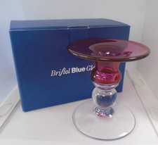 Bristol Blue Glass Red Ruby