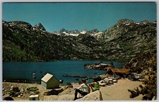 Vtg Postcard Boat Landing and