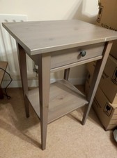 IKEA Hemnes Bedside Table Grey Brown. Good Condition