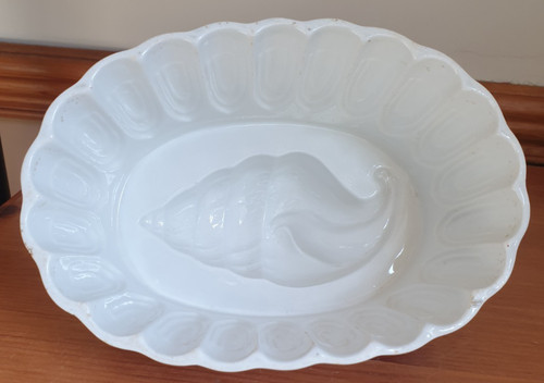 Vintage cetem ware oval footed - ware,
