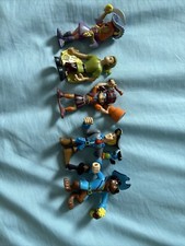 Scooby Doo 2.5” Action Figure Bundle X 5 - Pirate Fort Toy Play set Cake Toppers