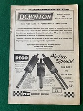 PECO EXHAUST AINTREE BIG BORE & TWIN PIPE SILENCER  A4 SIZE POSTER ADVERT FILE M