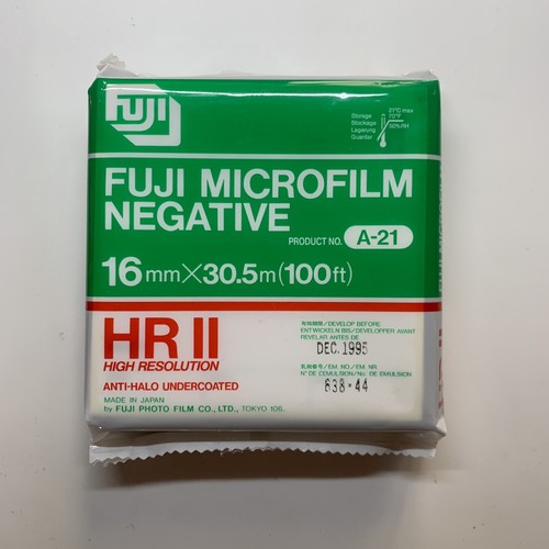 Nos fuji microfilm - fuji, negative