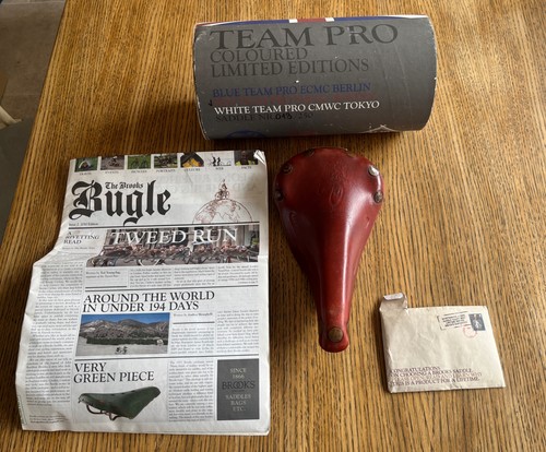 Brooks bike saddle - saddle, pro