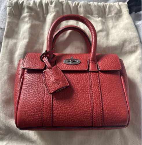 Mulberry mini bayswater red - mini,