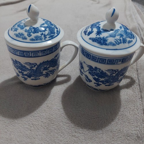 Pair chinese blue - chinese, &