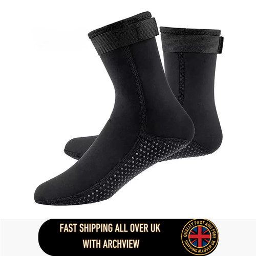 Neoprene diving socks - neoprene, 3mm
