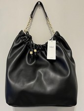 M&S Faux Leather vegan tote