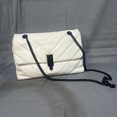 Aldo white leather crossbody - aldo,