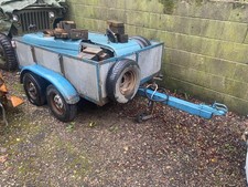 6x4 twin axle trailer in good