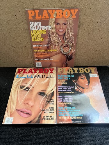 Playboy magazine pamela - playboy, x3