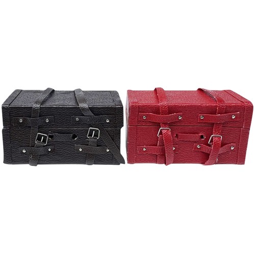 Miniature wooden suitcase set - miniature,